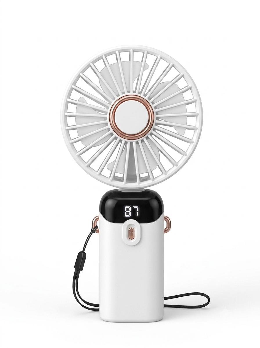 COOLING FAN 5 GEAR SPEED EASYLY CARRY IN POCKET FREE DELIVERY